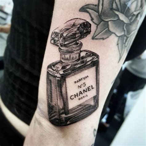 chanel perfume bottle tattoo|where to buy chanel perfume.